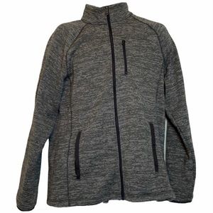 Swiss Tech Zipped Men’s Gray Sweatshirt
